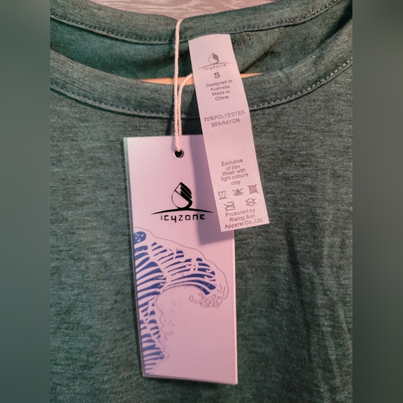 Icyzone Open Back Workout Top - Women's - Picture 3 of 4